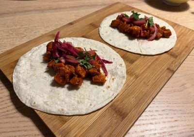 Jackfruit-Tacos Pibil (Cochinita Pibil Vegan)